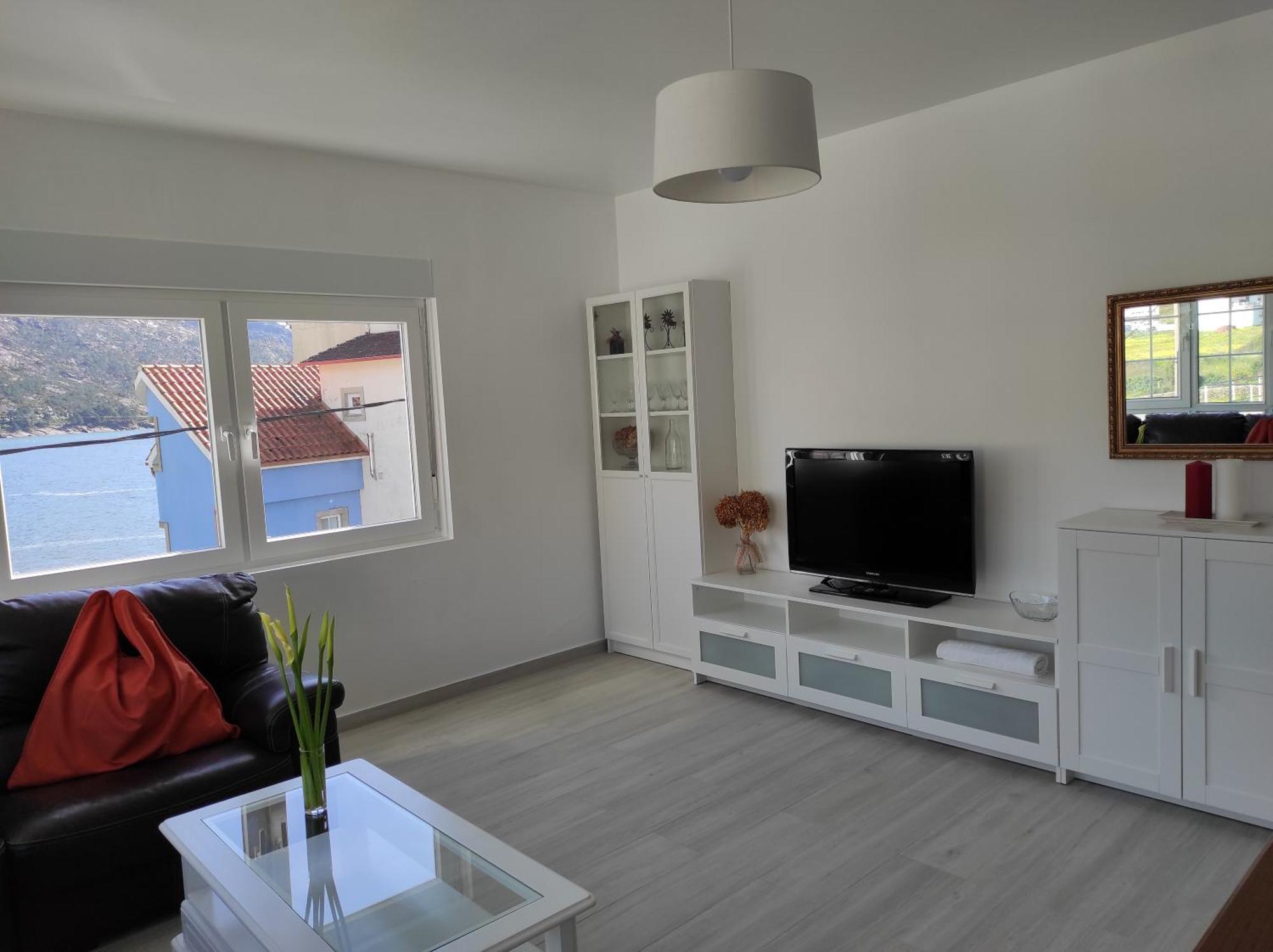 Area Pequena Daire Ézaro Dış mekan fotoğraf